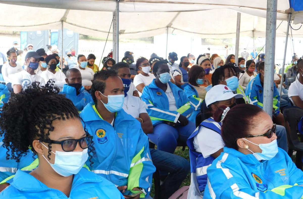 SAPoliceService's tweet photo. #sapsNC #SAPS in the ZF Mgcawu District in conjunction with #CPF launched the #CommunityPolicingStrategy, #CommunityInBlue as well as #16Days awareness campaign under the theme "moving from awareness to accountability" ME
https://t.co/fLQ2DfkED3 https://t.co/eK7Ihltv23