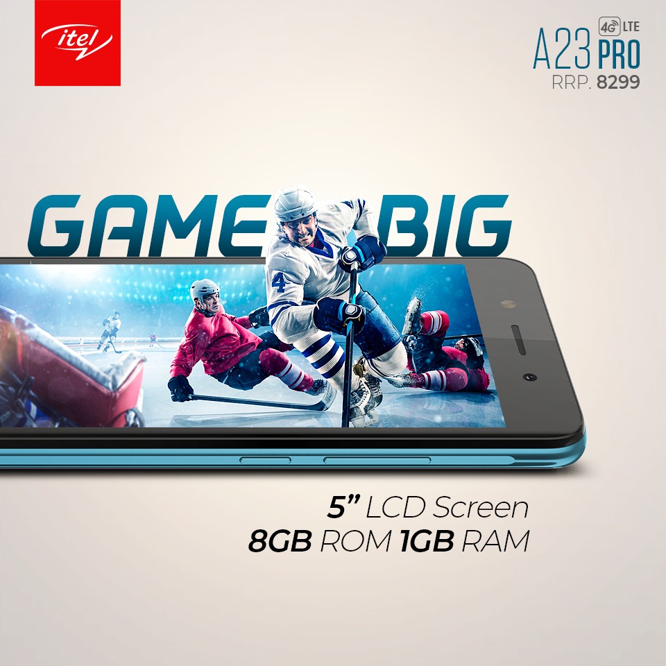 ItelPakistan's tweet photo. Here’s one that’s fun for everyone!
With a 2400mAh powerful battery, an ultra-bright 5” display to experience the ultimate cinema at home & a brilliant camera!
Order yours now from https://t.co/01AVv1iMco
#itelpakistan #enjoybetterlife #itelmobile #itel #A23pro #fun4every1 https://t.co/CPUuyggVyS