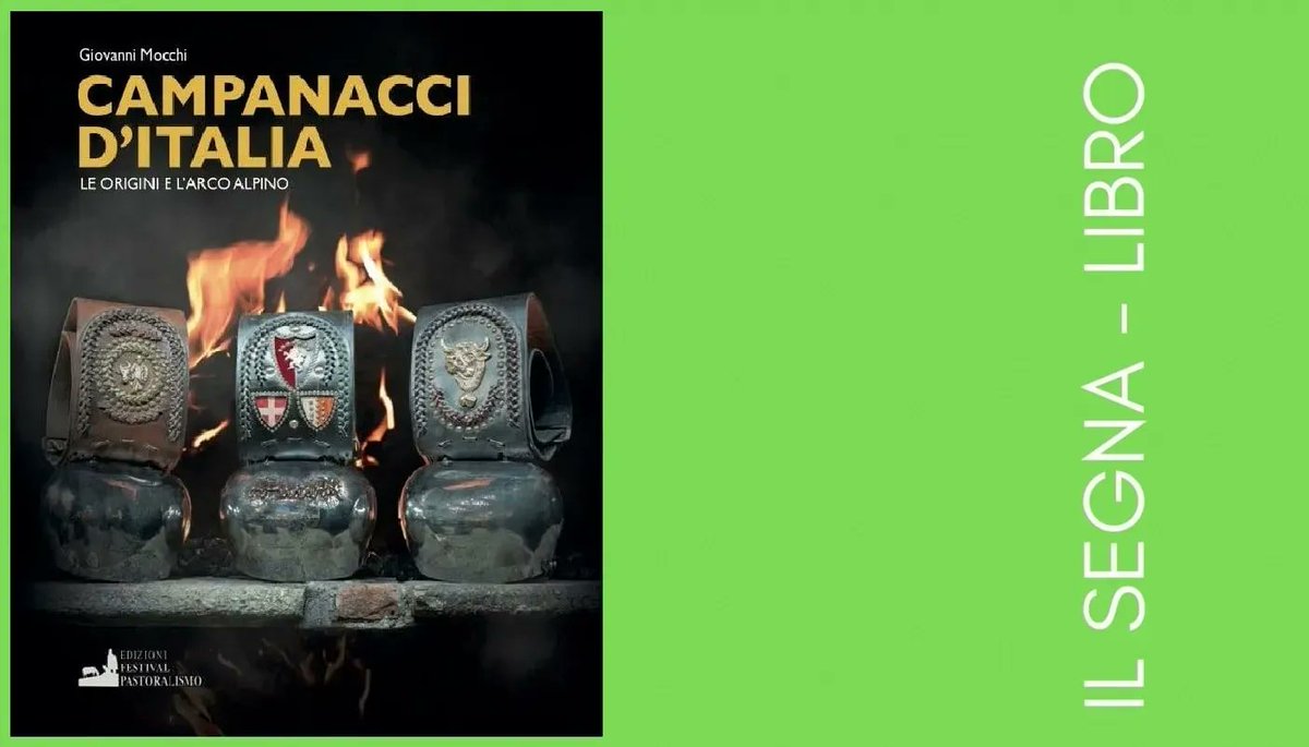 piemonteparchi's tweet photo. Attraverso i campanacci, oggetti simbolo del mondo agro-pastorale, il libro "Campanacci d'Italia" narra le storie e le tradizioni di un mondo atavico, spesso nascosto, ma tuttora fiero e vitale. 
https://t.co/6hrz26JkTU
@areeprotette.ossola
#campanacci 
#giovannimocchi https://t.co/R8MuyRZ2XS