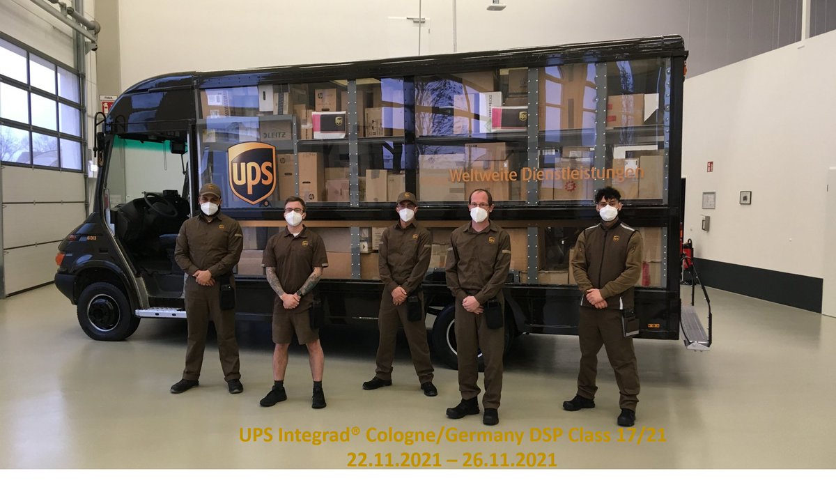 Congratulations to our 5 new trained #DriverServiceProviders just finished their class at #UPS #Integrad. Enjoy the future working for UPS! Always think of the 4 points to avoid backing accidents! Stay safe!