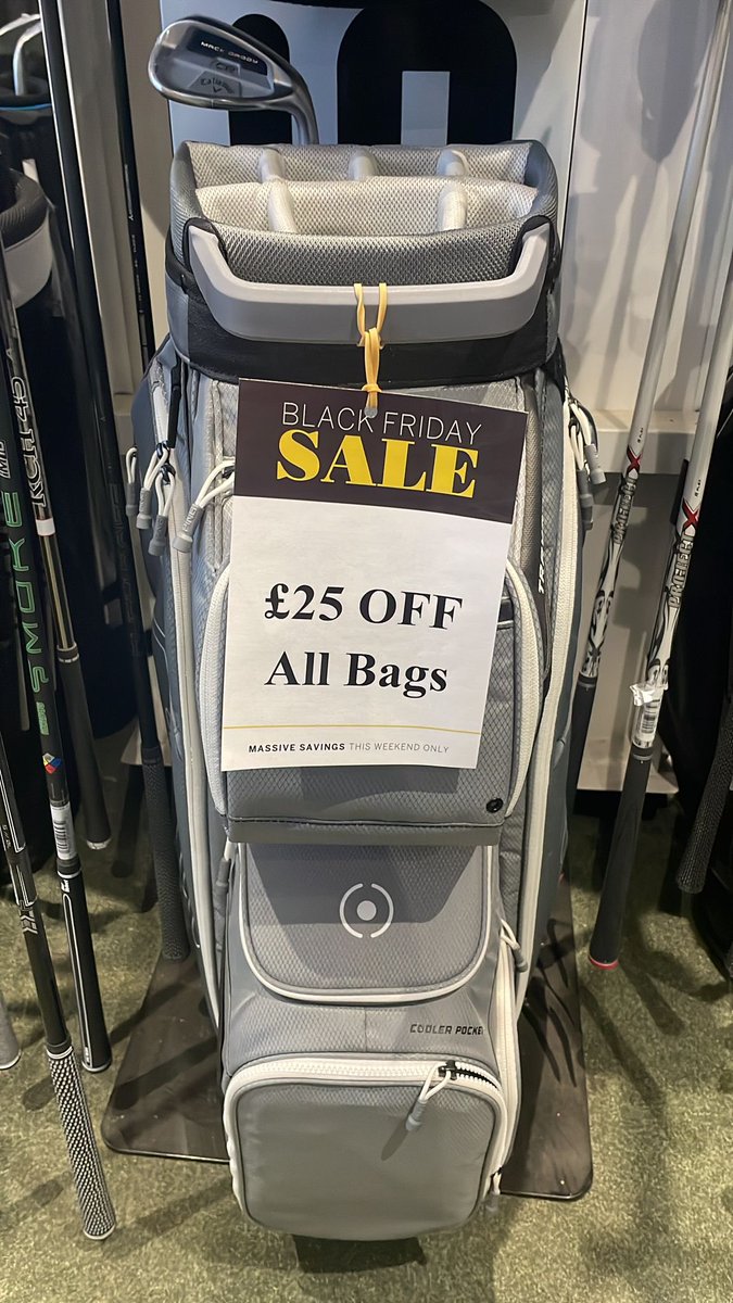 Black Friday deals and genuine discounts <a href="/HarpendenCommon/">Harpenden Common GC</a> today and this weekend only!