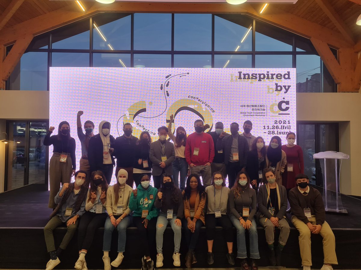 'Welcome to Chuncheon, #Cooperative City!'

Ahead of #WorldCoopCongress, the ICA Global Youth Workshop will 'Connect &amp; Inspire #Youth' 🥳
It was opened by Chuncheon Mayor Lee Jae-Soo, who said the city is inspired by <a href="/enMONDRAGON/">MONDRAGON</a> 🌏🌍💪

#CooperationAmongCooperatives #WeAreCoops