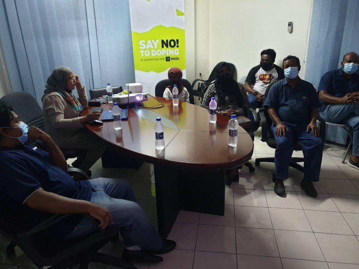 Maldives National Anti-Doping Agency tweet media