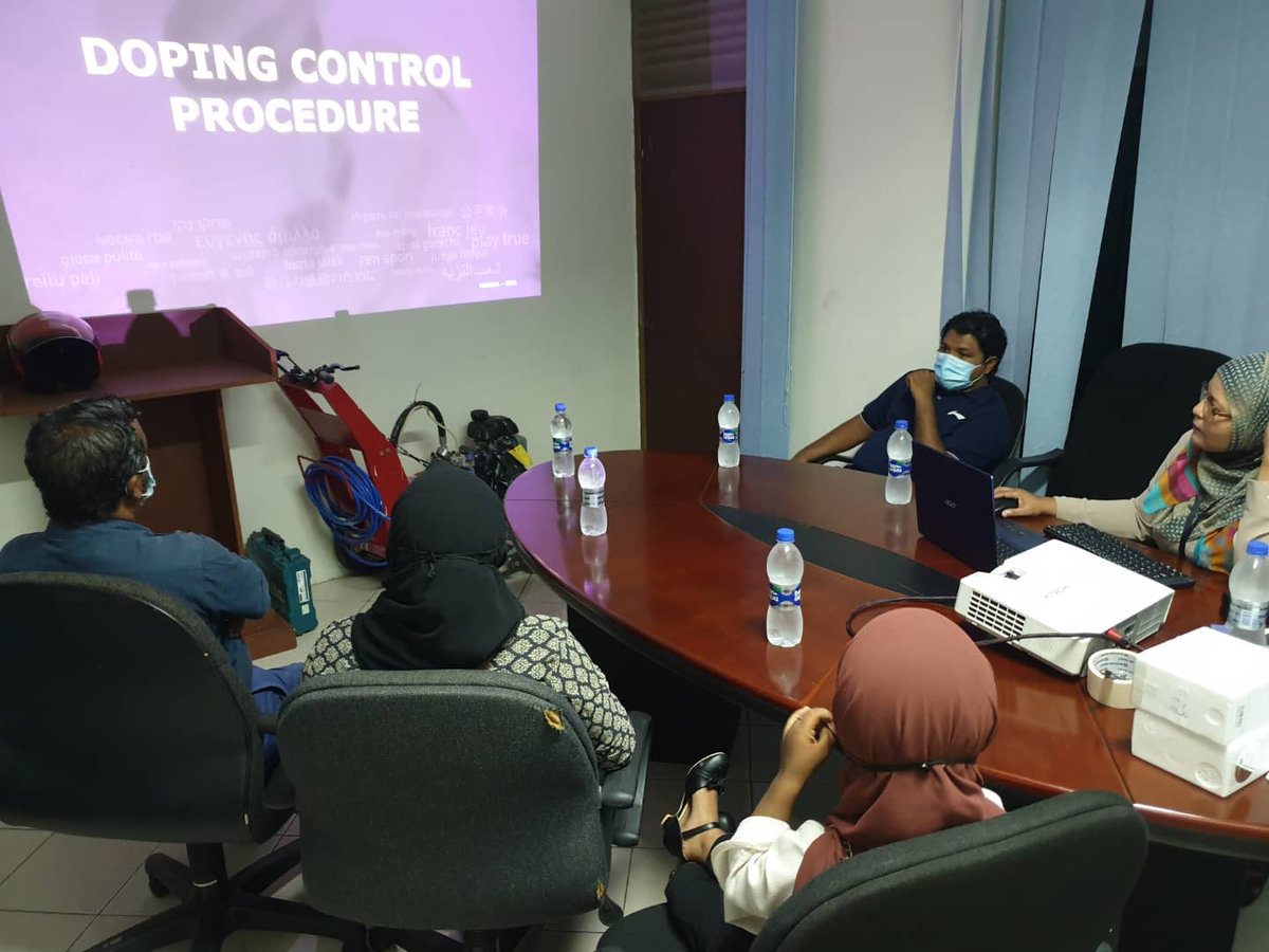 Maldives National Anti-Doping Agency tweet media
