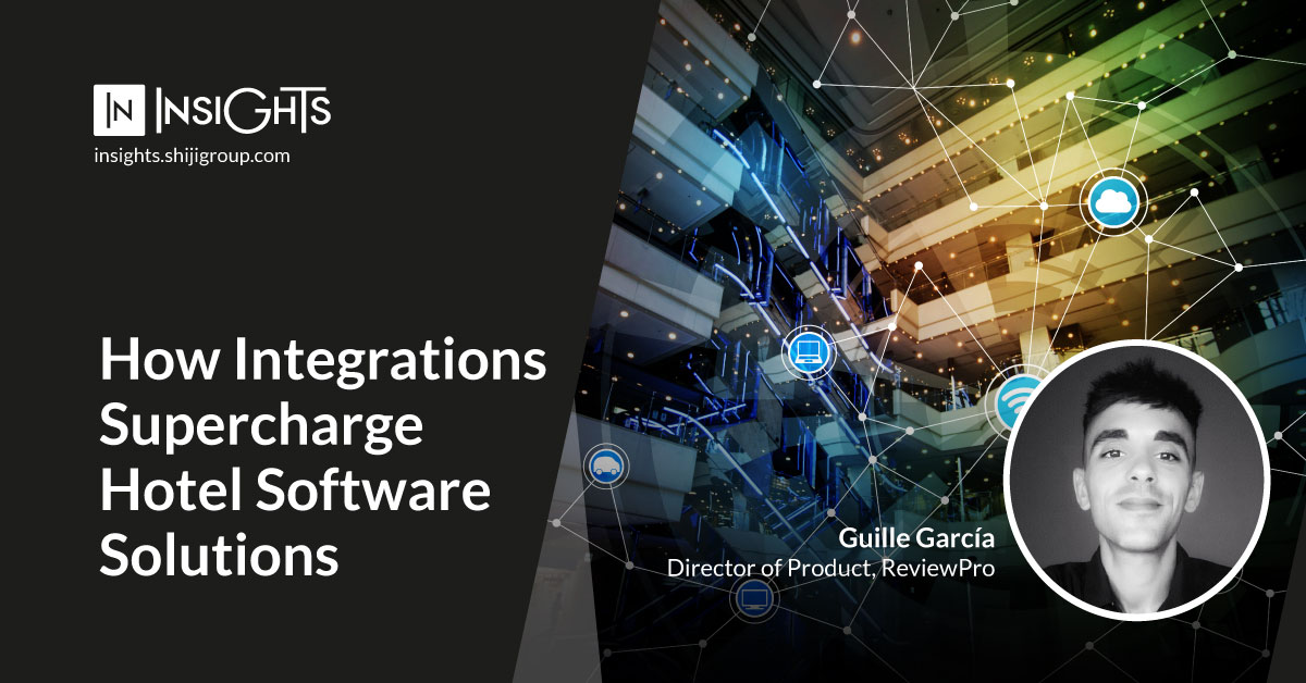 Guille Garcia, Director of Product at <a href="/ReviewPro/">Shiji ReviewPro</a>, breaks down how integrations work and the role they play in hospitality - allowing PMS to connect to booking engines, GDS, CRS, and more through APIs to help hoteliers work more efficiently through tech.

insights.shijigroup.com/how-integratio…