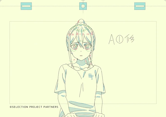 「SELECTION PROJECT」#09
作画監督修正SELECTION 04 玲那

#セレプロ ※掲載許可を頂いてます 