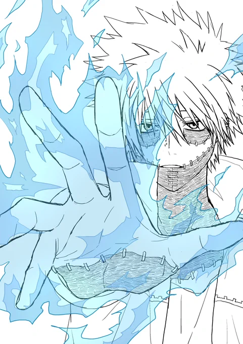 荼毘くんらくがき 