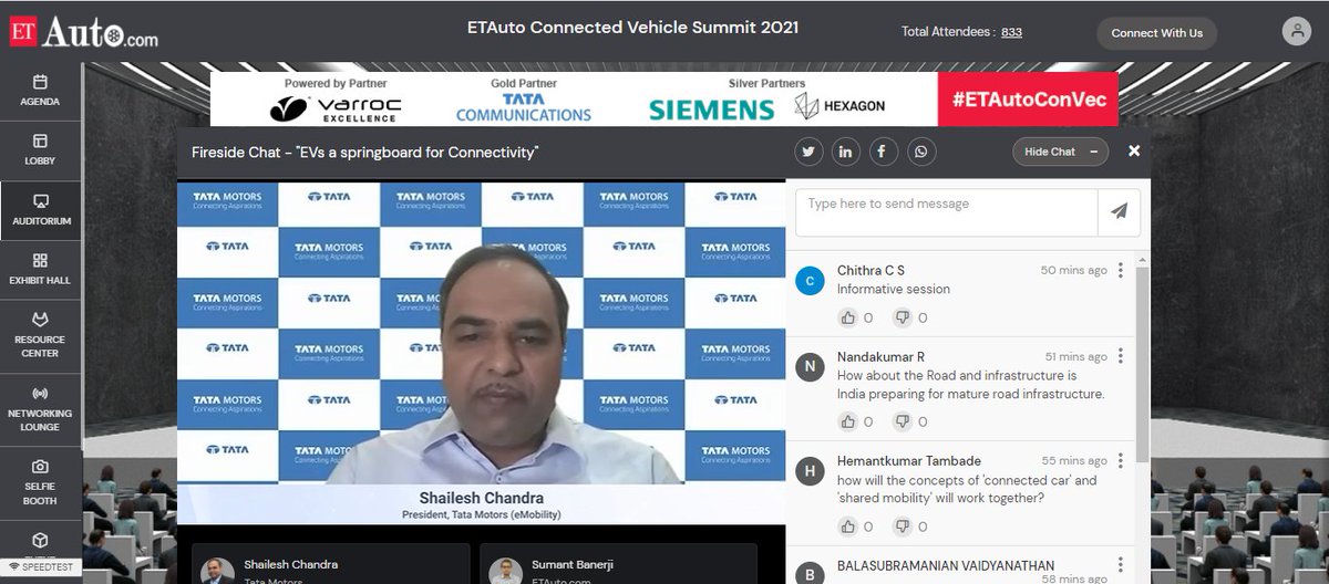 ETAuto's tweet photo. Future connected vehicle technologies will transform the consumer's relationship with a car from being instructive to intuitive and more in depth. Combination of 5G, machine learning, AI will enable that : Shailesh Chandra at #ETAutoConVec

Join Now: https://t.co/tbURxon3X9 https://t.co/TCV2edqBth