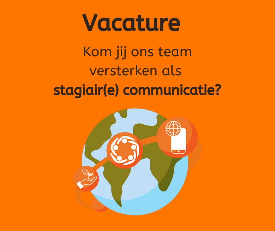 Hou je van social media, kun je goed schrijven, ben je proactief en werk je graag samen in een team?
Lees dan hier onze vacature voor een stagair(e) communicatie:
lnkd.in/dzF874Dj
#stageplek #stagevacature