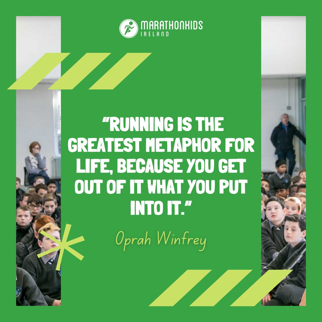 MarathonkidsIre's tweet photo. “Running is the greatest metaphor for life, because you get out of it what you put into it.”— Oprah Winfrey
#marathonkidsireland #marathonkids #dublinkids #runningireland #dublinrunning #schoolireland #sportprogramme #runningkids https://t.co/DyI6gZybgw