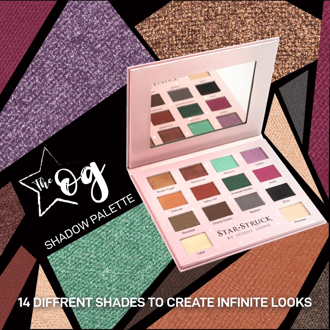 StarStruckbySL's tweet photo. Mesmerizing finishes that range from mattes to shimmers, this OG Shadow Palette allows you to create different looks from Natural, Smokey-eye to Pop.
Buy now: https://t.co/swtiTZnzu0
.
#SunnyLeone #ShadowPalette #Eye #EyemakeUp #eyes #newarrivals #Cosmetics #BlinkWithBling https://t.co/sO6RuqHceo