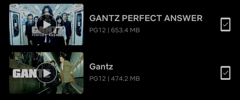 Gantz 動画 見逃し配信 最新情報まとめ みんなの評価 レビューが見れる ナウティスモーション