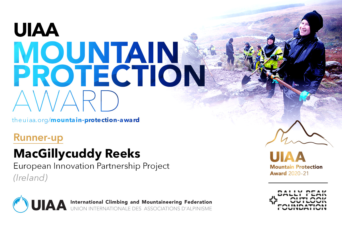 Amazing News!! the MacGillycuddy reeks EIP has placed 2nd in the World in the UIAA Mountain Protection awards! What a huge achievement, well done to all who worked so hard to make this possible
@UIAAmountains @Failte_Ireland @ruralnetwork @EIPAGRI_SP @HeritageHubIRE  @DeptRCD