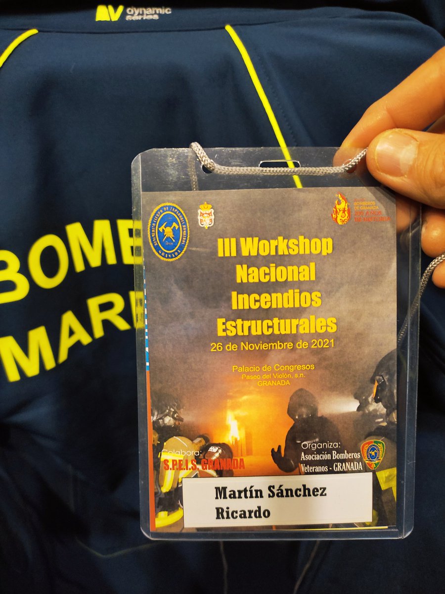 Hoy bomberos de #Marbella estamos con <a href="/BomberosGranada/">Bomberos Granada</a> en su III Workshop Nacional de incendios estructurales. Aprendiendo junto <a href="/AntMedina166/">Antonio Medina</a> @Joseortegafire <a href="/BomberoUn/">Alex Puya</a> <a href="/Danibomb140/">Daniel Gómez Hidalgo.</a>