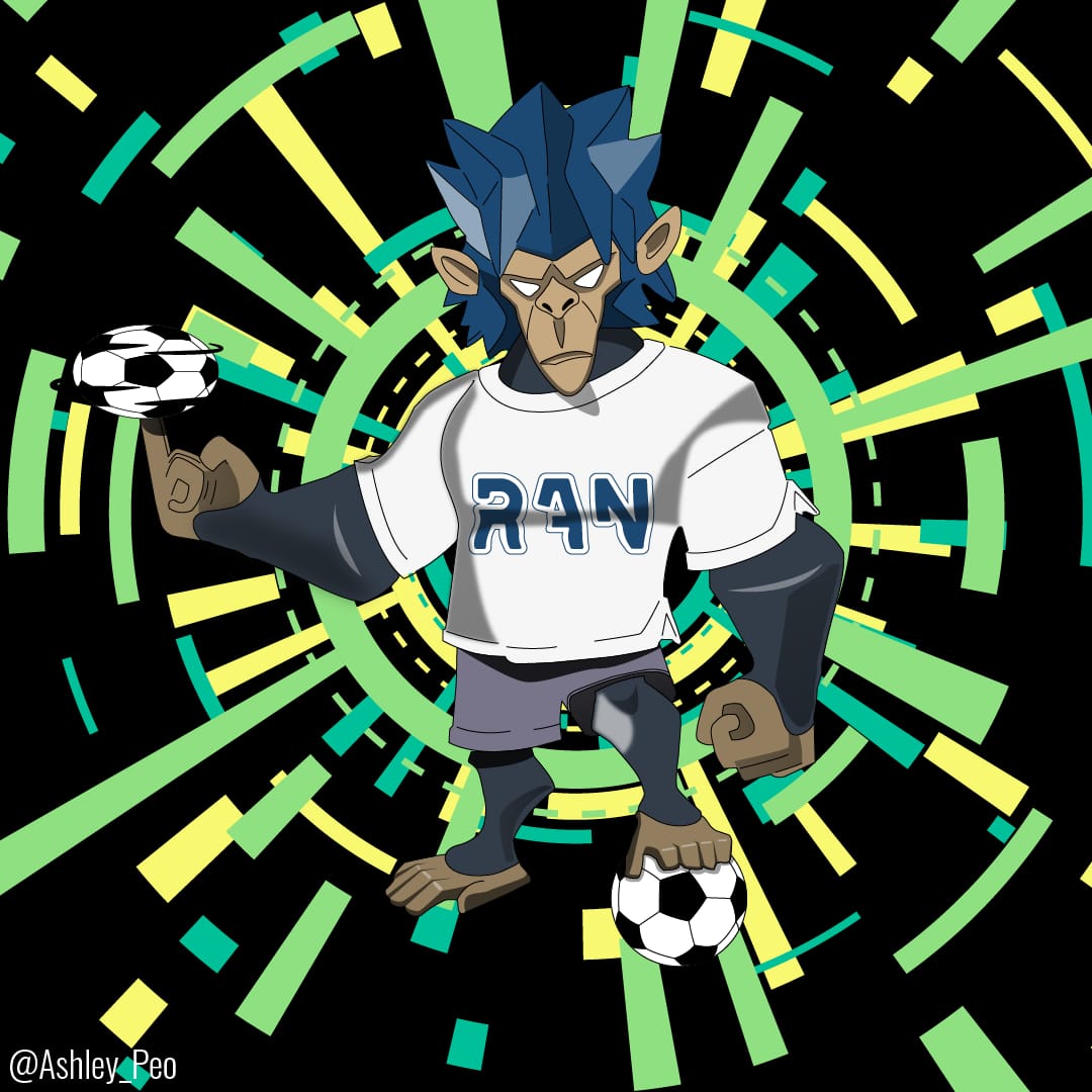 BChedda07's tweet photo. @cryptomanran Uncle Ran please change my life with some @monkeyballgame tokens, new to trading, but I'm addicted to the knowledge you guys share everyday. Got my cousin involved to make this illustration, he loved making it and I hope you like it 😁🇿🇦❤ @Sheldon_Sniper you next https://t.co/SCyLz7m3P5