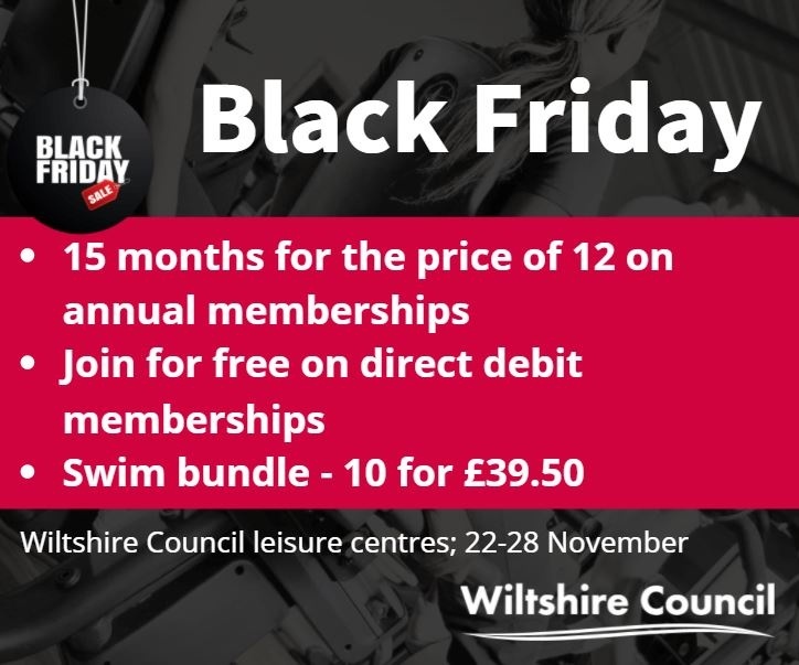 Happy #BlackFriday everyone! ❤️ 

Leisure membership offers AVAILABLE NOW. 

👉 orlo.uk/aWY99

We are here to help you, whatever your aims or needs, and there is no better way to plan for your future by looking after your current self 👊 

<a href="/PewseyParish/">Pewsey Parish</a> @RRogersCEM