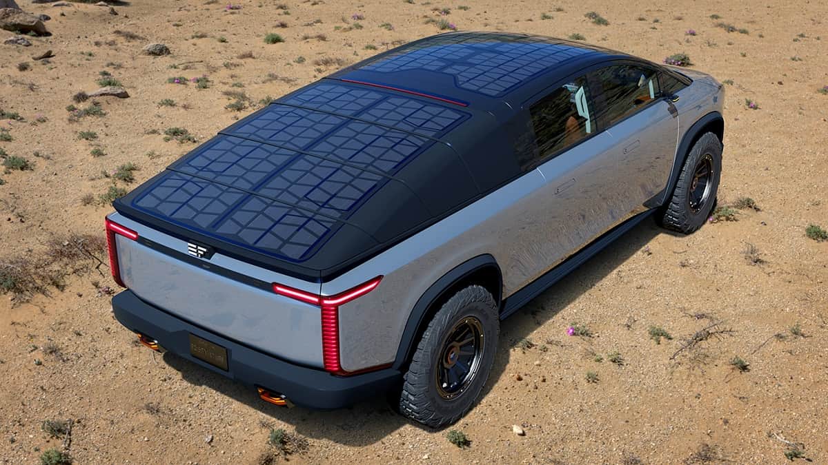 torquenewsauto's tweet photo. This is China's Cybertruck "clone." Look EF-1-T bears a striking resemblance to the Tesla Cybertruck.
https://t.co/rxyQ6xEYeZ
-
NEW
-
#Cybertruck #Tesla @elonmusk @EdisonFuture #EF1T https://t.co/Hn4fSUwHC1