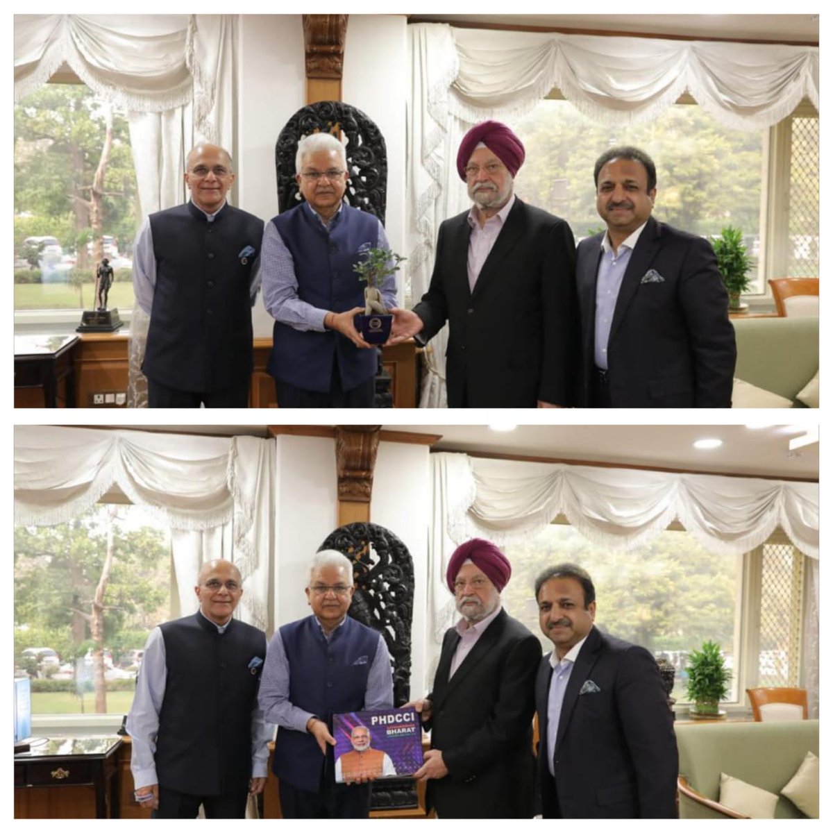 President, PHD Chamber of Commerce and Industry (@pres_phdcci) on Twitter photo A #PHDCCI delegation apprised <a href="/HardeepSPuri/">Hardeep Singh Puri</a>, Hon'ble Minister of Housing and Urban Affairs, about the recent activities of the Chamber and discussed various industry issues with the Hon’ble Minister.
#Housing #Urban #Affairs #Chamber #Industry #Issues #Government A #PHDCCI delegation apprised <a href="/HardeepSPuri/">Hardeep Singh Puri</a>, Hon'ble Minister of Housing and Urban Affairs, about the recent activities of the Chamber and discussed various industry issues with the Hon’ble Minister.
#Housing #Urban #Affairs #Chamber #Industry #Issues #Government