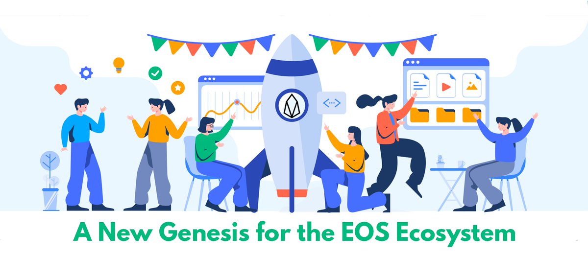willo_patrick's tweet photo. The core things for the development of the #EOS ecosystem have been set in place! The takeoff 🚀 of #EOS will be massive.
#EOSRevolution @EOS_Bees @eos_marketing https://t.co/gjChtaISOE