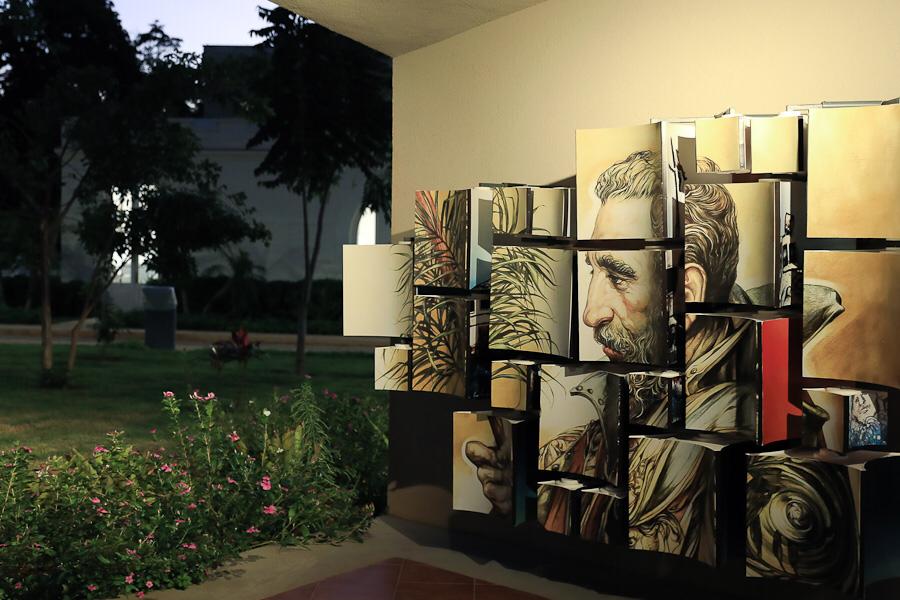 Asistimos a la inauguración del Centro Fidel Castro Ruz en la heroica ciudad de La Habana, donde disfrutamos de la hermosa puesta en escena de una obra de la Compañía de Teatro Infantil “La Colmenita”, conmemorando el 5to Aniversario de la siembra de nuestro Comandante Fidel.