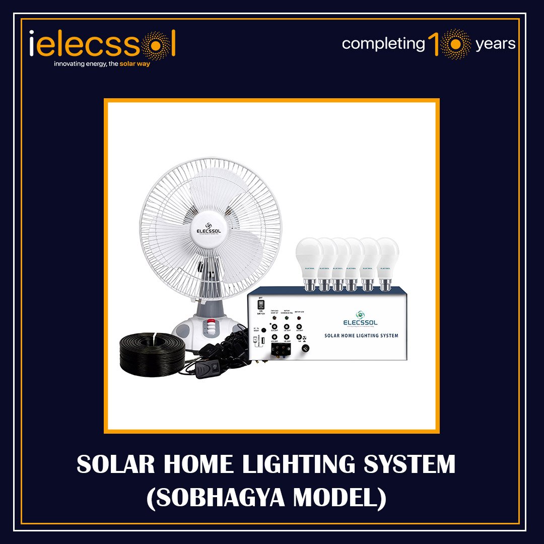 ielecssol's tweet photo. Online- https://t.co/XJ7zvfYwab
Solar Home Lighting System (Saubhagya Model)
Specification Overview:-
* Solar Panel - 200W
* MPPT Charge Controller
* Battery - Li-FePO4 12.8V, 80Ah
To get More information:
Contact: 9560722534
#solarhomelightingsystem https://t.co/0jsXkt3C8k