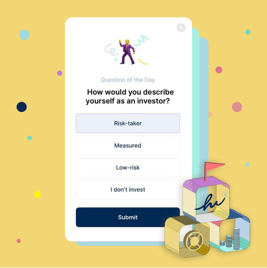 hi_com_official's tweet photo. reminder to claim your daily reward if you haven't yet by answering the simple question of the day 

p.s: rewards are released after 365 days in the order that you earned them, provided that you have completed identity verification! pass KYC now directly via the mobile apps 📲 https://t.co/RjhqNRnlfG