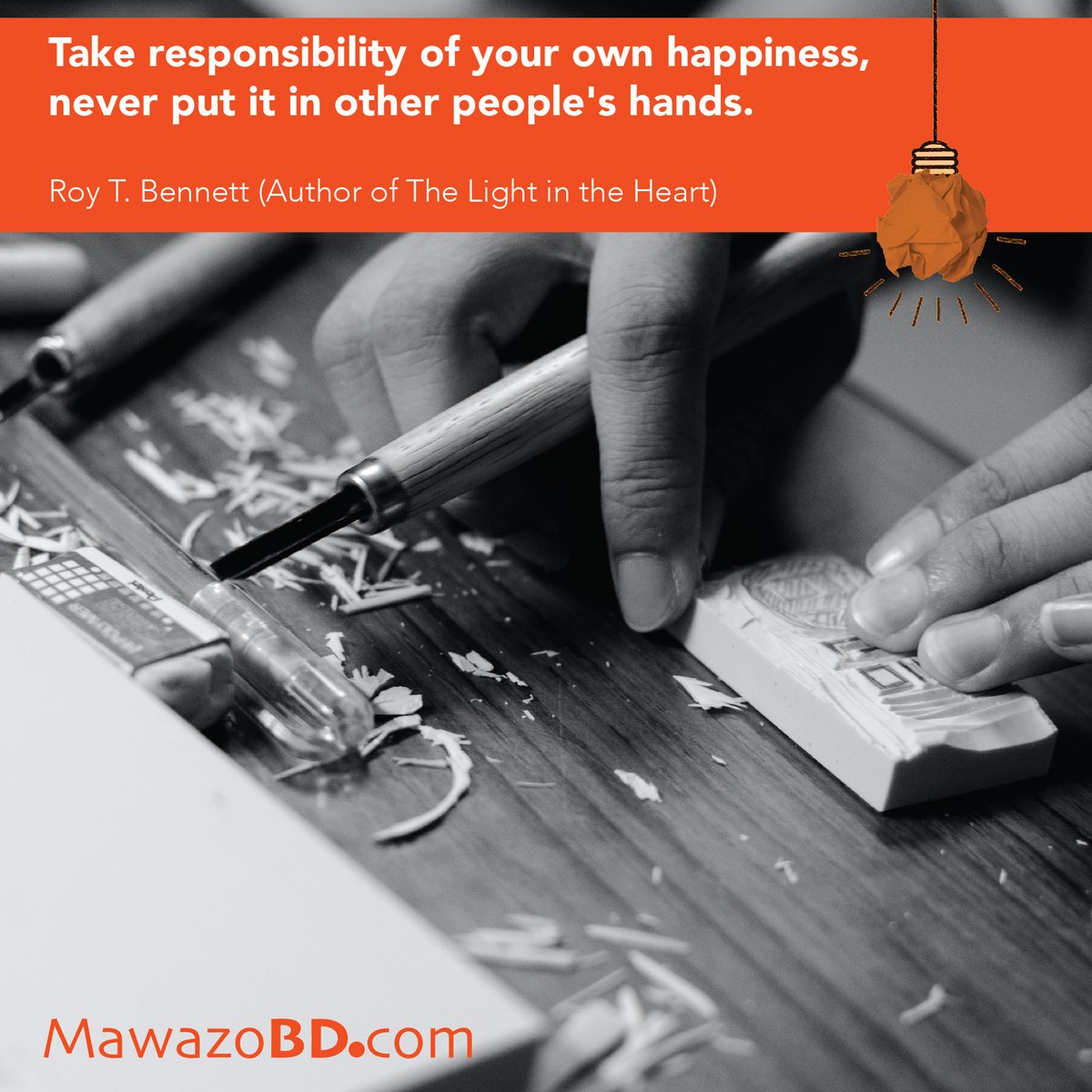 MawazoBd's tweet photo. “Take responsibility of your own happiness, never put it in other people's hands.” 

Roy T. Bennett (Author of The Light in the Heart)

HAPPY FARAIDAY WAZOS!

photo by Abby Chung from Pexels
#changingthenarrative #tgif #friday #roybennet #lightintheheart

HAPPY FARAIDAY WAZOS! https://t.co/fyWsqUq2Pf