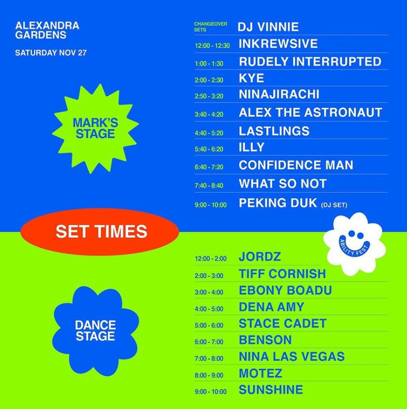 All our hard work in the vax space is paying off - our clients are able to attend Ability Fest this weekend! Go Melbourne! Have you got your tickets yet? See the great line up below, and get the last few remaining tickets at abilityfest.com.au