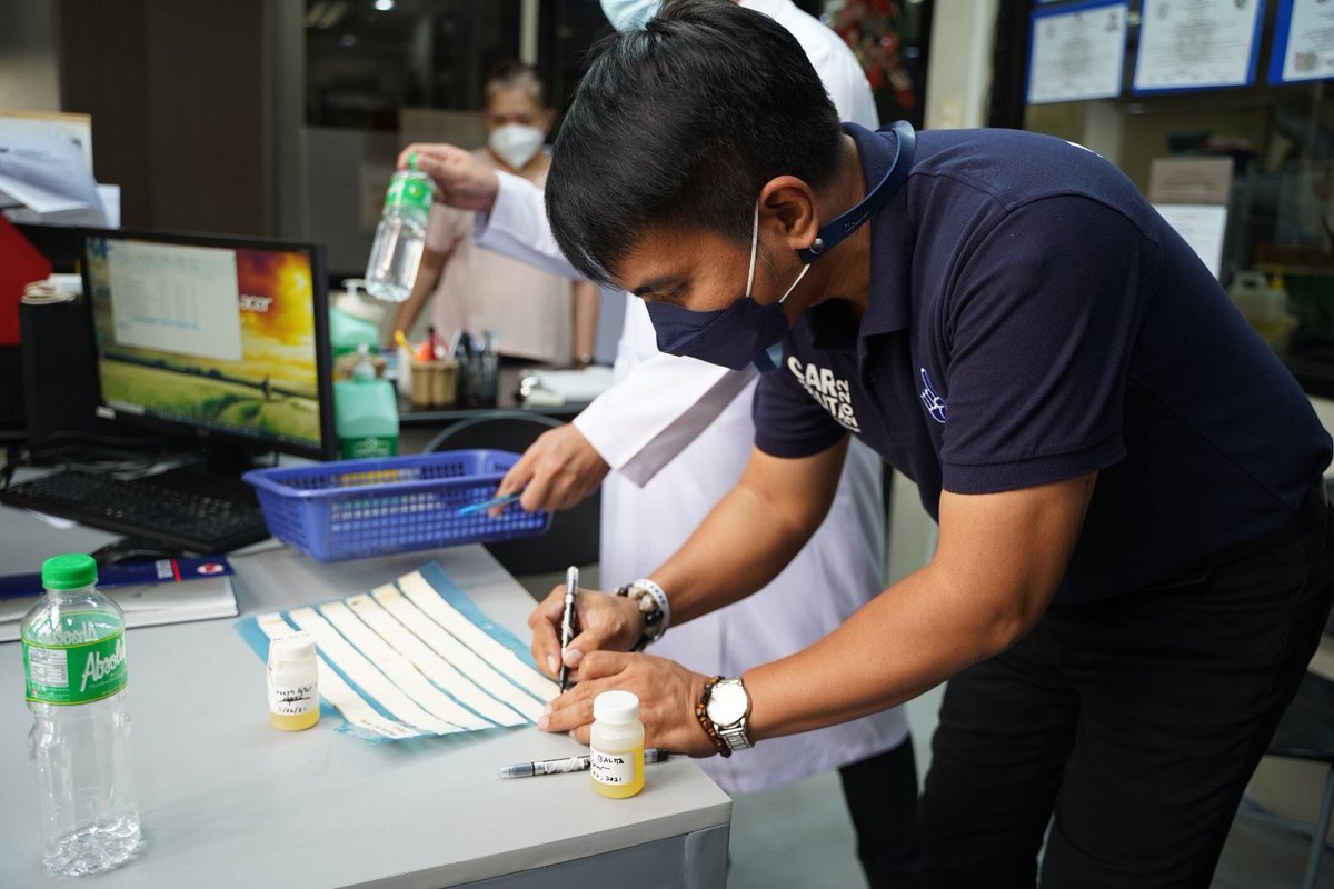 annafelicia_'s tweet photo. LOOK: Aksyon senatorial candidates Dr. Carl Balita and Jopet Sison took their drug tests at PDEA HQ in Quezon City. @gmanewsbreaking @gmanews 

📸: Isko Moreno Campaign Team https://t.co/9RFfewqIUj