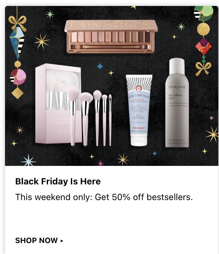 elleeeec's tweet photo. @Sephora tfw you advertise FAB ultra repair cream as $15 all week, have it in the image to advertise Black Friday sale on your website *right now*, and customer service says it is “system error and not on sale” https://t.co/fGxMZdnO0F