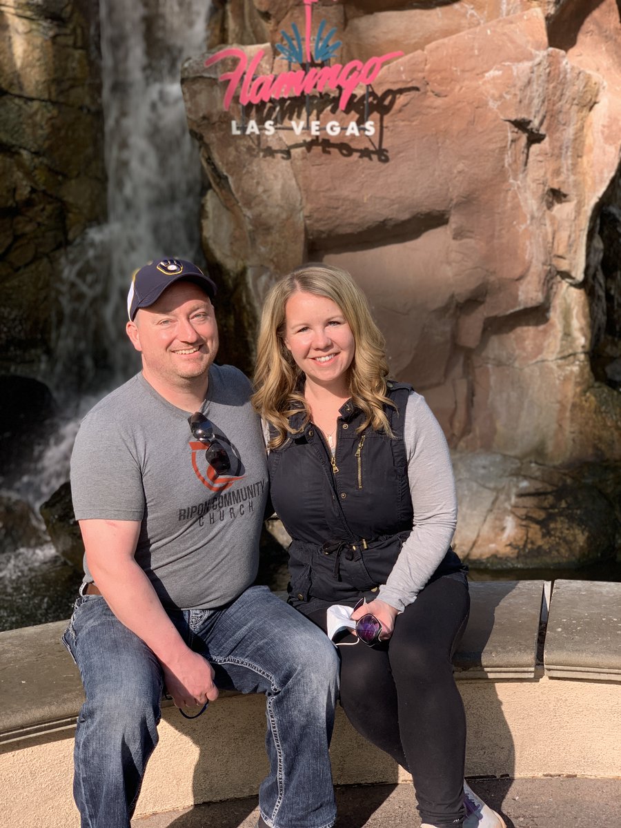 osheima's tweet photo. First stayed at the Flamingo in our 20's, came back with friends in our 30's, and shared our love for the Flamingo with our family in our 40's!! #75YearsofFab #Sweepstakes @FlamingoVegas https://t.co/fbc5nEk7t5