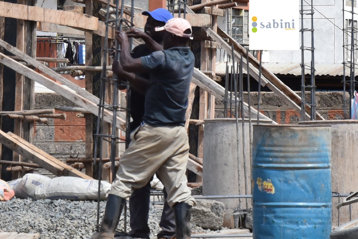 Sabiniprojects's tweet photo. Arrangement of footing reinforcement is complete as we start the process of Column casting of the first floor.

The property’s prime city location will appeal to affluent renters who will enjoy stunning, high specification apartments which offer security &amp; Serenity.

Kalonzo || https://t.co/SdaAxZfpAy