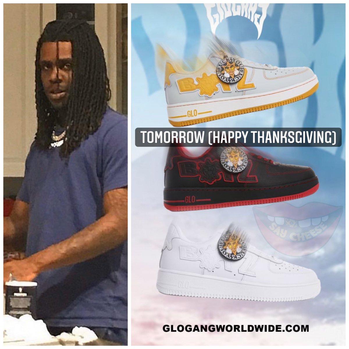 Chief Keef is releasing new sneakers tomorrow