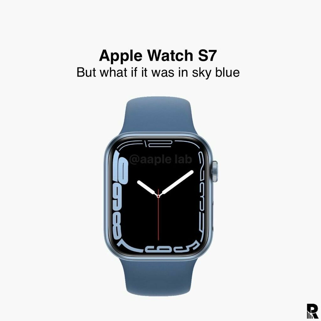 applereportnews's tweet photo. With the latest release of the Apple Watch Series 7 with many new colors what if Apple added a sky blue color to match the iPhone 13 Pro? If this was real would you by it?⠀
⠀
Follow us @applereport_⠀
⠀
Concept Via @aaple_lab ⠀
⠀
#iphone #iphoneon… https://t.co/DS2J8jo0bt https://t.co/ZThF7YziJK