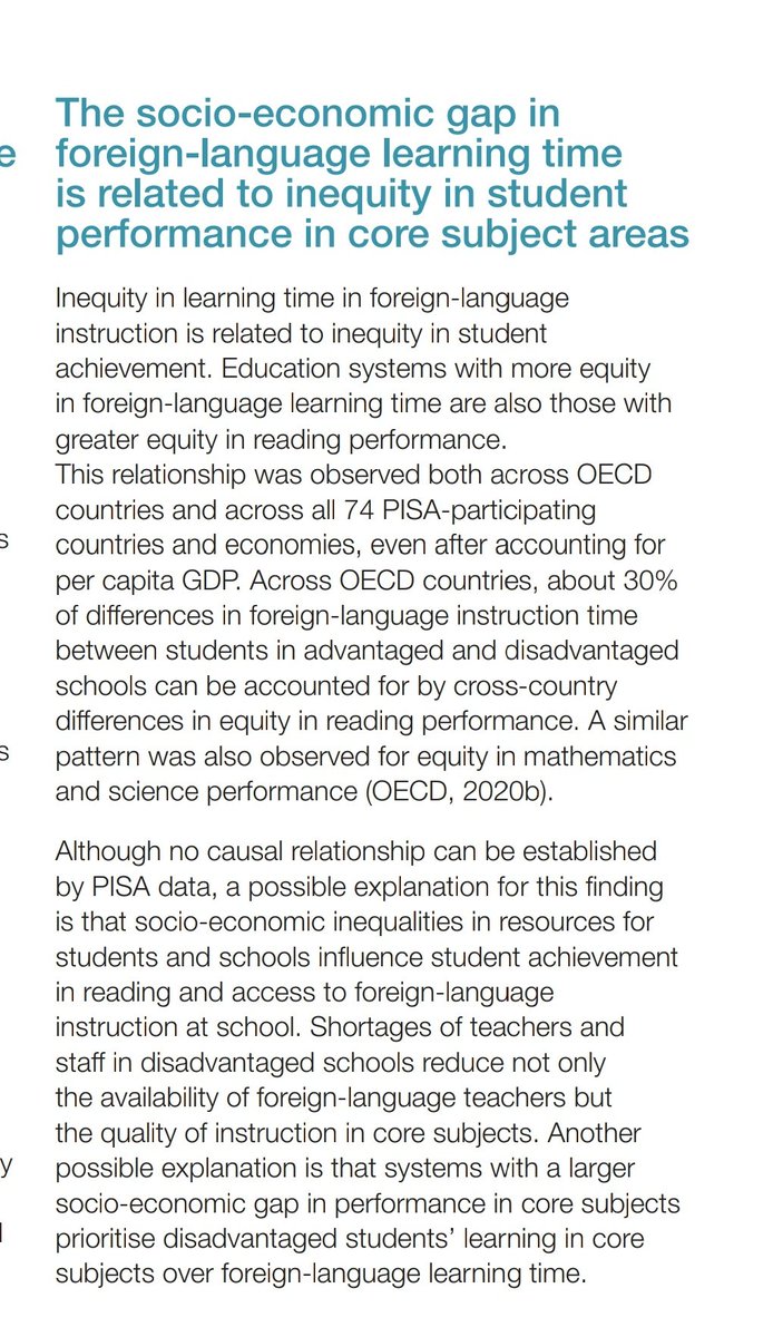 SenoraCT's tweet photo. Makes for interesting reading...but what makes a "core subject?" And I'd still like to know what the definition of a "disadvantaged" school is.... https://t.co/SnuhhuG10J