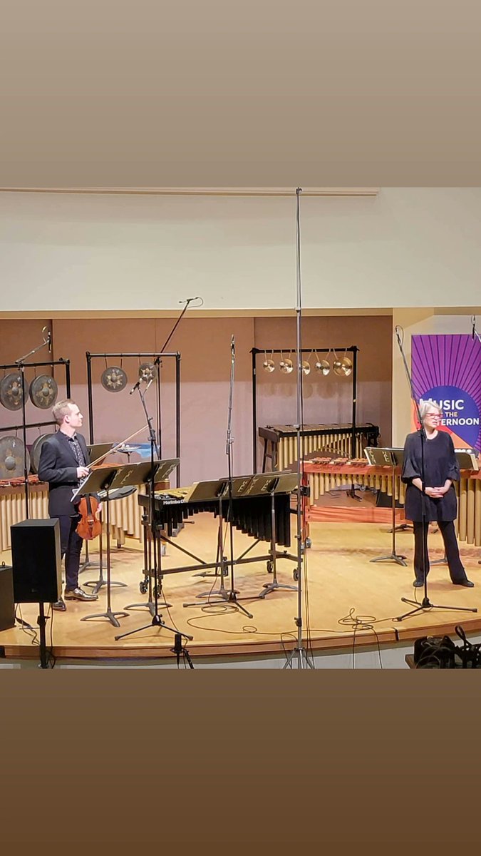 #Beverleyjohnston #marcdjokic #AiyunHuang, #RussellHartenberger, and #RandallChavezCamacho
<a href="/UofTMusic/">U of T Music</a> #musicintheafternoon
