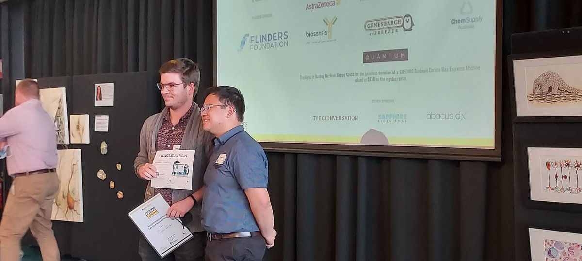 Congratulations to all winners of awards at this #EmergingLeadersShowcase2021 
Reham Mounzer -3MT
Jai Mayers - best HDR talk
Dr Steven Taylor - best MCA talk
Dr Jianling Xie - MCA best talk runner up
Demi Georgiou- best HDR poster
Bastien Lechat - best ECA poster