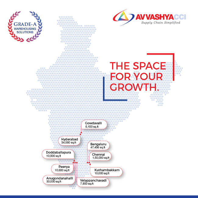 Avvashya_CCI's tweet photo. Our state-of-the-art warehousing facilities are built with the experience of over 25 years and designed to international standards of operations and safety. So your business is ready to grow into the future, with the scalability of our facilities: https://t.co/8MgLlnESxy https://t.co/iHFxIM5zTh