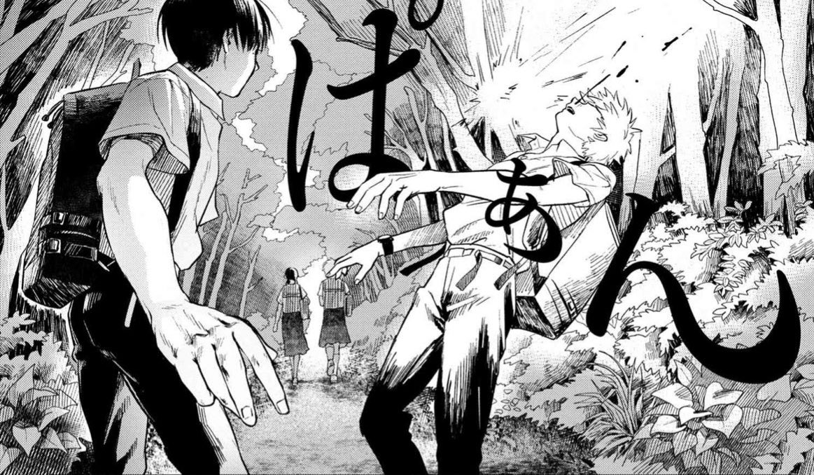 1 สัปดาห์ที่ฮิคารุอยู่ในป่าก็จำอะไรไม่ได้อีก แถมยังมีเรื่องแปลกๆอีกในหมู่บ้านเหมือนจะมีตำนานนันนิกาที่เรียกแทนไอที่มาครอบงำไหมนะ แต่อ.คิดถูกมากที่เอาเรื่องนี้มาทำต่อเป็นซีรี่ย์ยาวเพราะหลอนได้สะใจจริงๆ (มีแบบ voice comic ด้วยนะ ! ซาวเสียงอย่างบิ้ว) 

▶️  youtube.com/watch?v=Ws91h1…