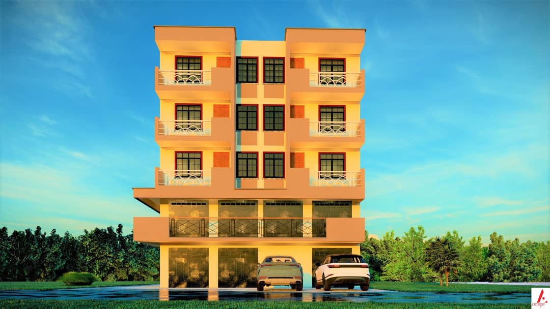 adept_c's tweet photo. Proposes Mixed Use Development @ Ongata rongai..
Features;
Shops on GF and 1F
1bdrm and 2bdrm units on 2nd to 4th Floors 
#Designandconstructionsupervision #visualization https://t.co/yajL8jTQmI