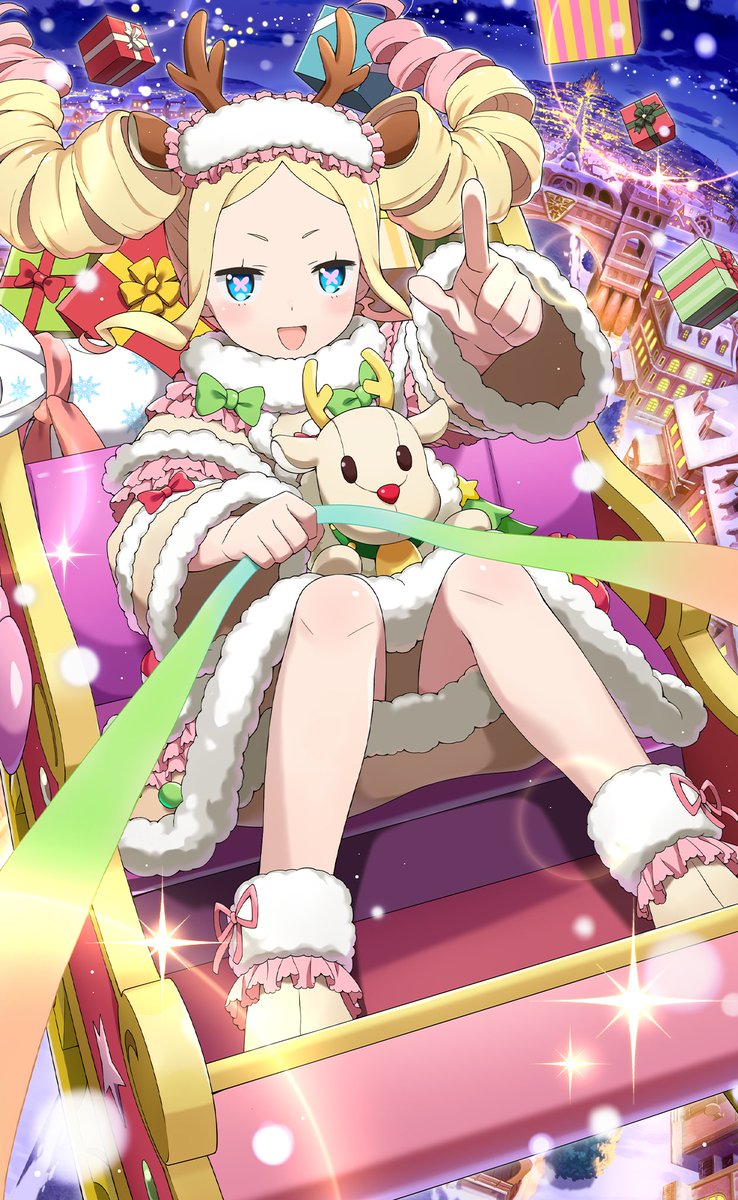 re_zero_rezelos's tweet photo. 【ルグニカ王国伝令局より】

🔸キャライラスト公開🔸

ロズワールから、試作品の名目で空飛ぶ魔法のソリをプレゼントされたベアトリス。素直に笑顔を見せたりはしないものの、彼女なりに気に入っていた様子

「ルグニカの空を飛んでくるのよ。ついてこられるかしら？」

#リゼロス #rezero #新井里美 https://t.co/aPueaoKODT
