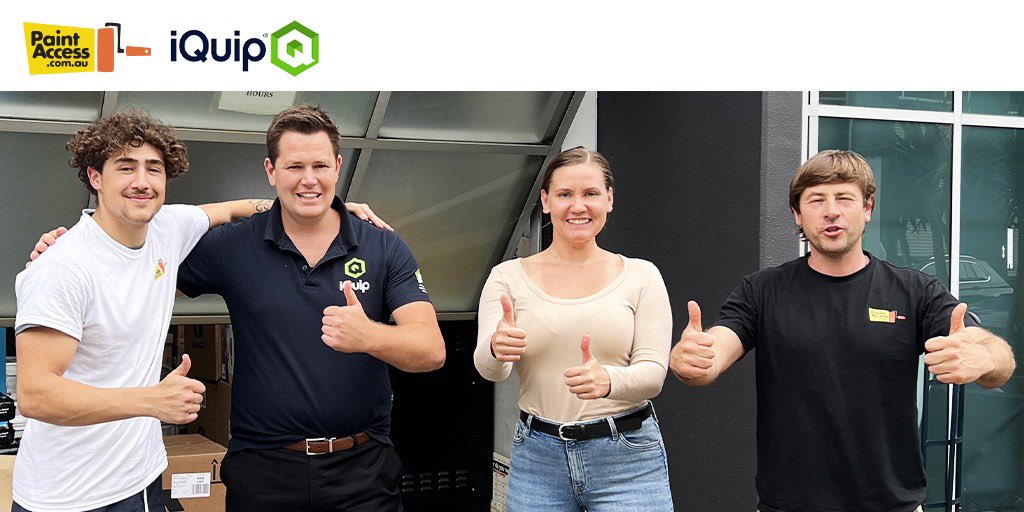 paintaccess's tweet photo. Thank you Iquip for support through the year! Looking forward for new one #marketing #menulog #forpaint #BlackFriday #DigitalMarketing https://t.co/AN11QzCzpm