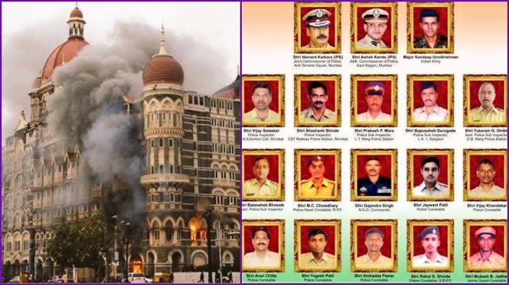 srijanpalsingh's tweet photo. Remembering the victims and brave martyrs of the 26/11 attacks. The scars should remind us never to break our common identity as an Indian as our adversaries see us only in that order.
#MumbaiTerrorAttack #MumbaiAttacks #Mumbai https://t.co/8kZzTK9Dw3