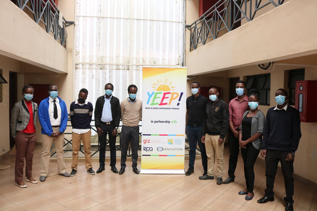 Eenovators's tweet photo. On 19th January 2021, Cohort 1 of the Youth in Energy Empowerment Program (YEEP) was launched which is the vehicle for Training and capacity development.
@WE4FGCD https://t.co/P1hHc0vMkd