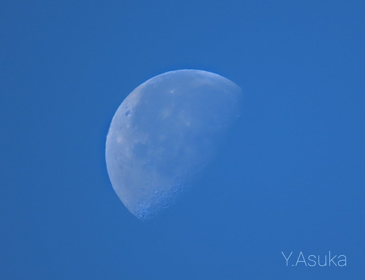yumeasutw's tweet photo. 青空を行く✈️

白い🌖 #モーニングムーン が残る
視界良好の朝空を
新千歳空港を目指し
快調に飛び行く #飛行機 ✈️

#JAL
#B767_346ER
#空の名前
#青空
#月 #moon
 #a2021 #a1126 #a202111 #a2021114 https://t.co/6M4ROfXiEQ
