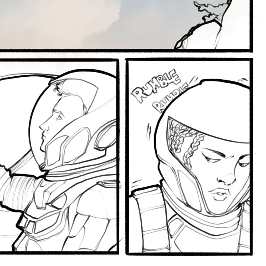 king_bermy's tweet photo. EVERYONE FIGHTS! NOBODY QUITES! #Bermieverse #MissionSeven #Comics Release Date 1/1/22 https://t.co/sApYNapSM8