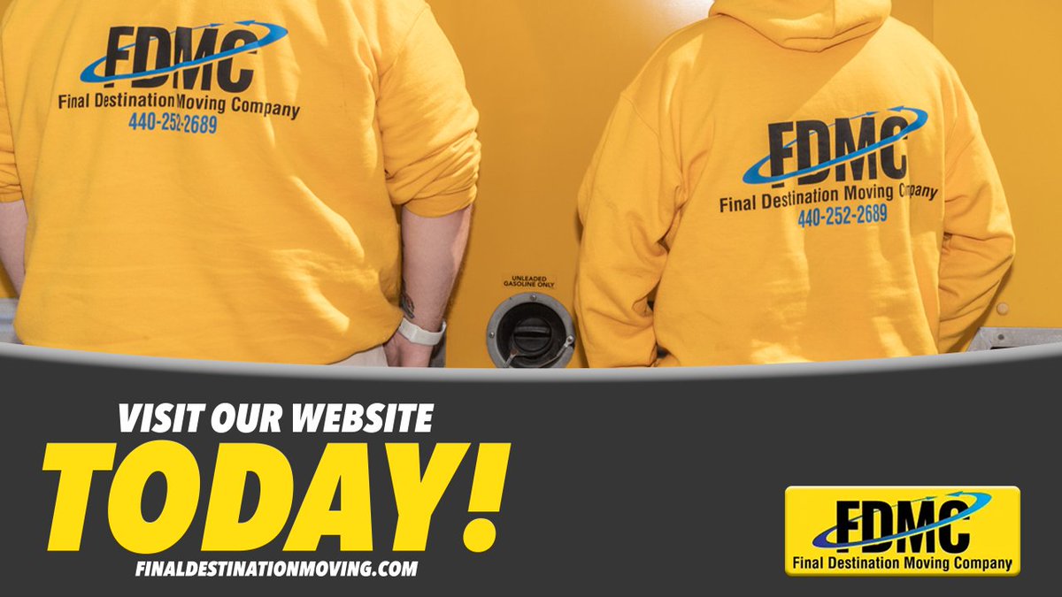 FDMovingCo's tweet photo. Check out our new website today!

You can learn a little about us and the business, get an estimate on your move, learn what services we offer AND MORE!!

   https://t.co/vXoh5fdP57 https://t.co/QpTEUfWoVY