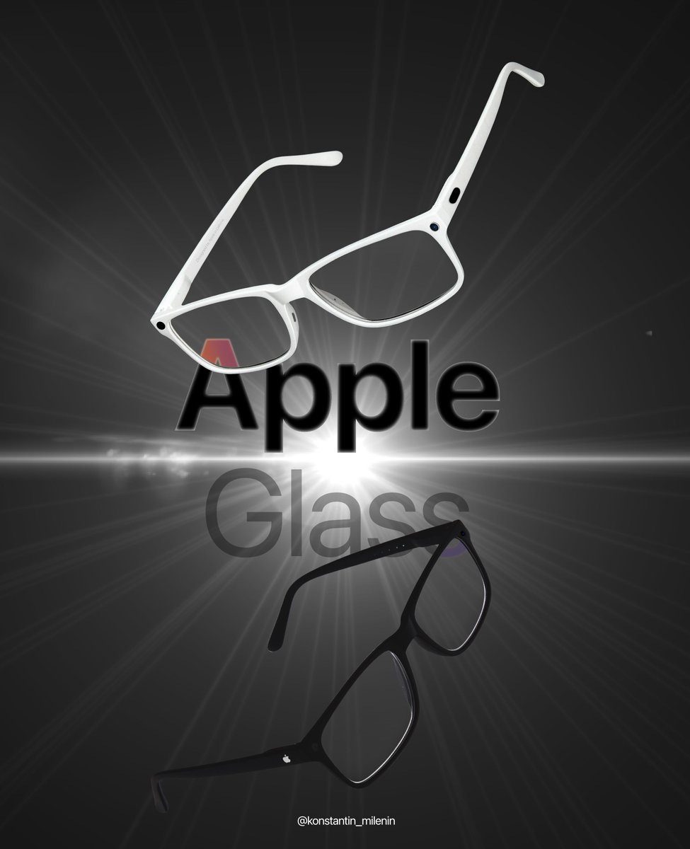 mi_konstantin's tweet photo.  Concept Apple Glass

Create your reality!

Work: @mi_konstantin 
RT please 🙏🏻 

#AppleGlass

@Shaileshhari03 @theapplestack @Apple_Tomorrow @RendersbyModel @ld_vova @AppleyPro @MajinBuOfficial @BenGeskin @aaple_lab @WilliamFaix @techbloodyt @TechLimitedOne @maxing_out_tech https://t.co/PQ9kdWpXb2