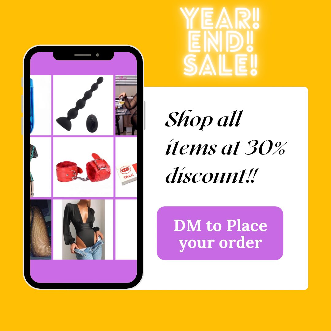 theXplug_'s tweet photo. Aaaaaaaaaaaaaand our Year End Sale is live!! 

Please send us a DM to place your order. 

#hoogesale #hugesale #priceslash #yearendsale #sextoys #sextoyslagos #adulttoys #lingerie #buttplug #analbeads #vibrators #cuffs #bondage #bondagekit https://t.co/5goO9gDdI3