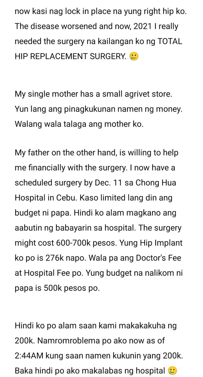Meggymartz97's tweet photo. @lenirobredo Ma'am VP Good day po, I am Miguel Martinez, 24, Cancer Survivor. patulong naman po kahit konti lang po. Di po ako maka send ng PM eh. Sana ma notice man lang sa Twitter. 😭 https://t.co/oUDU1cmg6X
